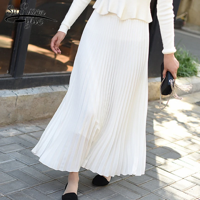 

skirts womens long skirt high waist skirt plus size women spring faldas mujer moda 2019 elegant long skirts for women 2977 50