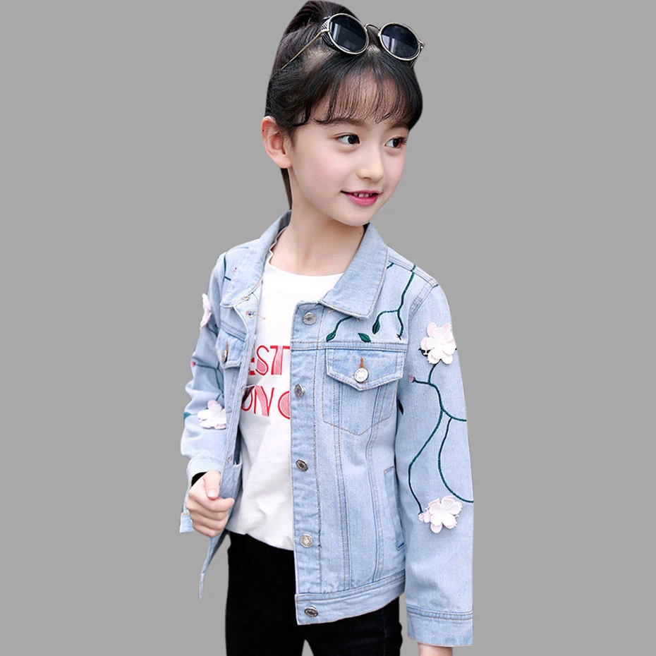 denim jacket for 12 year girl