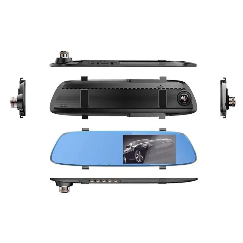 Автомобильная электроника Anytek DVR камера T33 + 5 0 дюймовый IPS Автомобильное зеркало