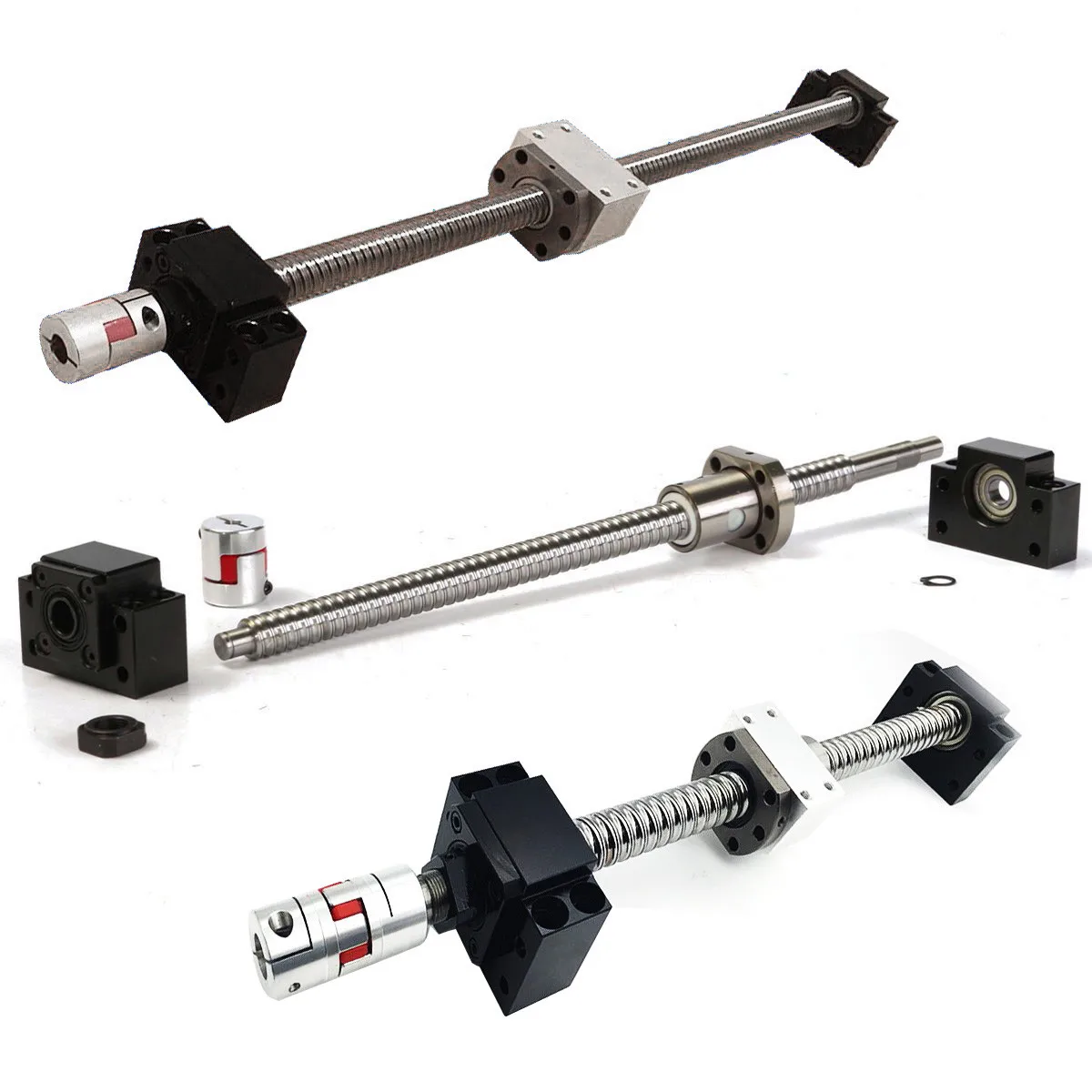 1 компл. Antibacklash RM1605 360 мм шариковый винт и гайка + BF12/BK12 6 35*10 Муфта|Линейные