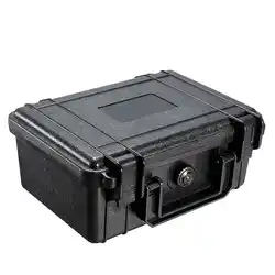210x165x85 мм Водонепроницаемый жесткий футляр для инструмента сумка для хранения с губкой черный Carry Камера объектив фотографии Toolbox