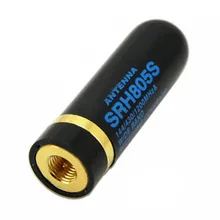 SRH805S Двухдиапазонная UHF+ VHF антенна SMA штекер для Baofeng UV3R UV100 LINTON LT6100 LT6188 YAESU/Vertex VX-6R радио аксессуары