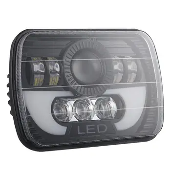 

IP67 7x6/5x7 inch 300W LED Headlight Rectangular Hi-Lo for Car Truck SUV Shock-proof and waterproof of aluminium alloy shell