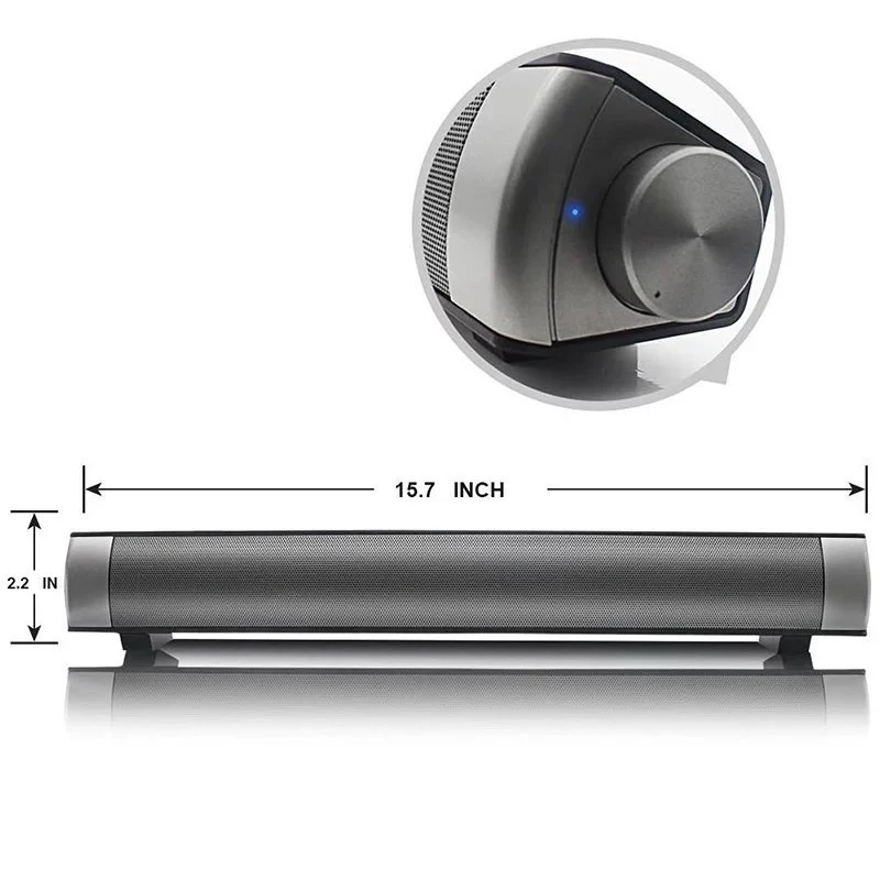 FFYY-мода сильный супер бас звук бар ТВ Беспроводной Bluetooth динамик домашний ТВ кинотеатр звуковая панель с сабвуфером(черный