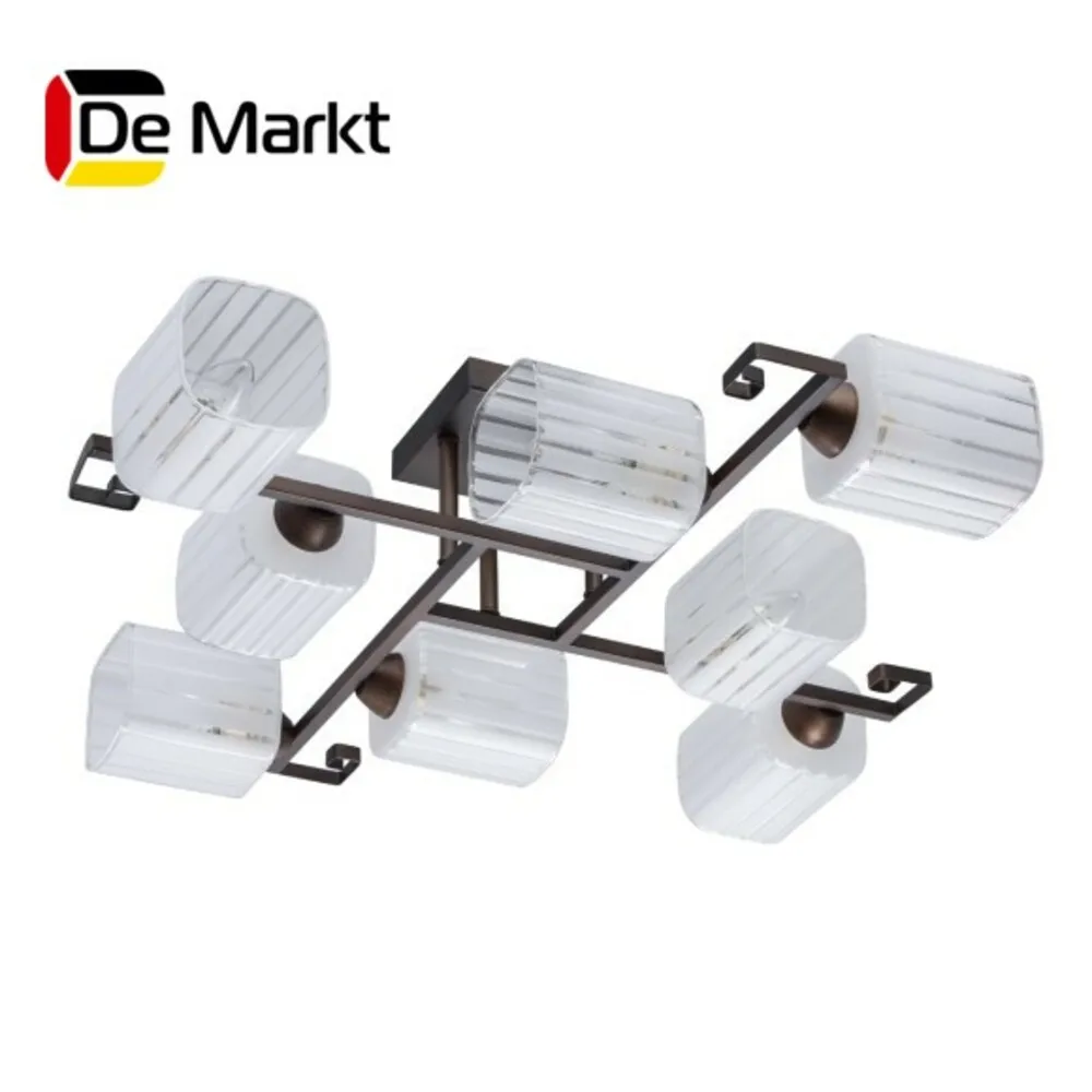 De markt. люстра demarkt тетро 673012508. Demarkt - 605012208 гамбург. 638016108 олимпия люстра 8 60w. De markt.