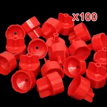 100 шт плитка плоская система выравнивания плитки стены пола прокладки ремень колпачки инструменты 4 см x 3,2 см