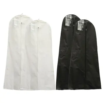 

1.6/1.8M Waterproof Wedding Gown Bag Bridal Wedding Dresses Dustproof Protective Cover Home Closet Wardrobe Storage Accessories