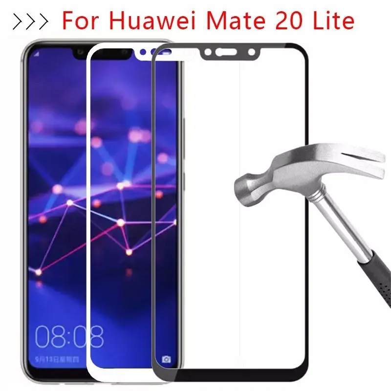 Полноэкранное стекло премиум класса 9H для Huawei Mate 20 Pro mate защитная пленка на Lite
