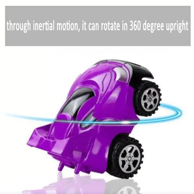 

Toy Cars for Children 360 Rotate Stunts Inertia Toy Car Puzzle Gyro Vehicle Model Children Gift Fancy DIY Toy Cars For Kids