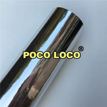 

High Stretch Chrome Silver Vinyl Wrap Full Car Wrapping Mirror Chrome Film Air Bubble Free Vehicle Covers