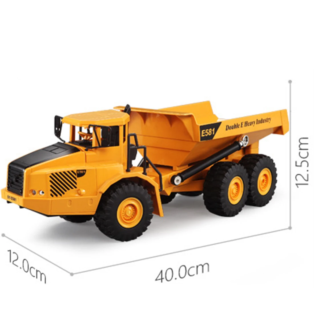 2 4G RC сочлененный дамп электронное инженерное строительство автомобиля грузовик
