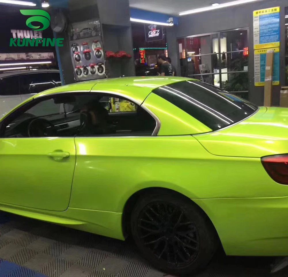 Автомобильный Стайлинг Wrap Dream gold Sprout green Автомобильная виниловая пленка стикер