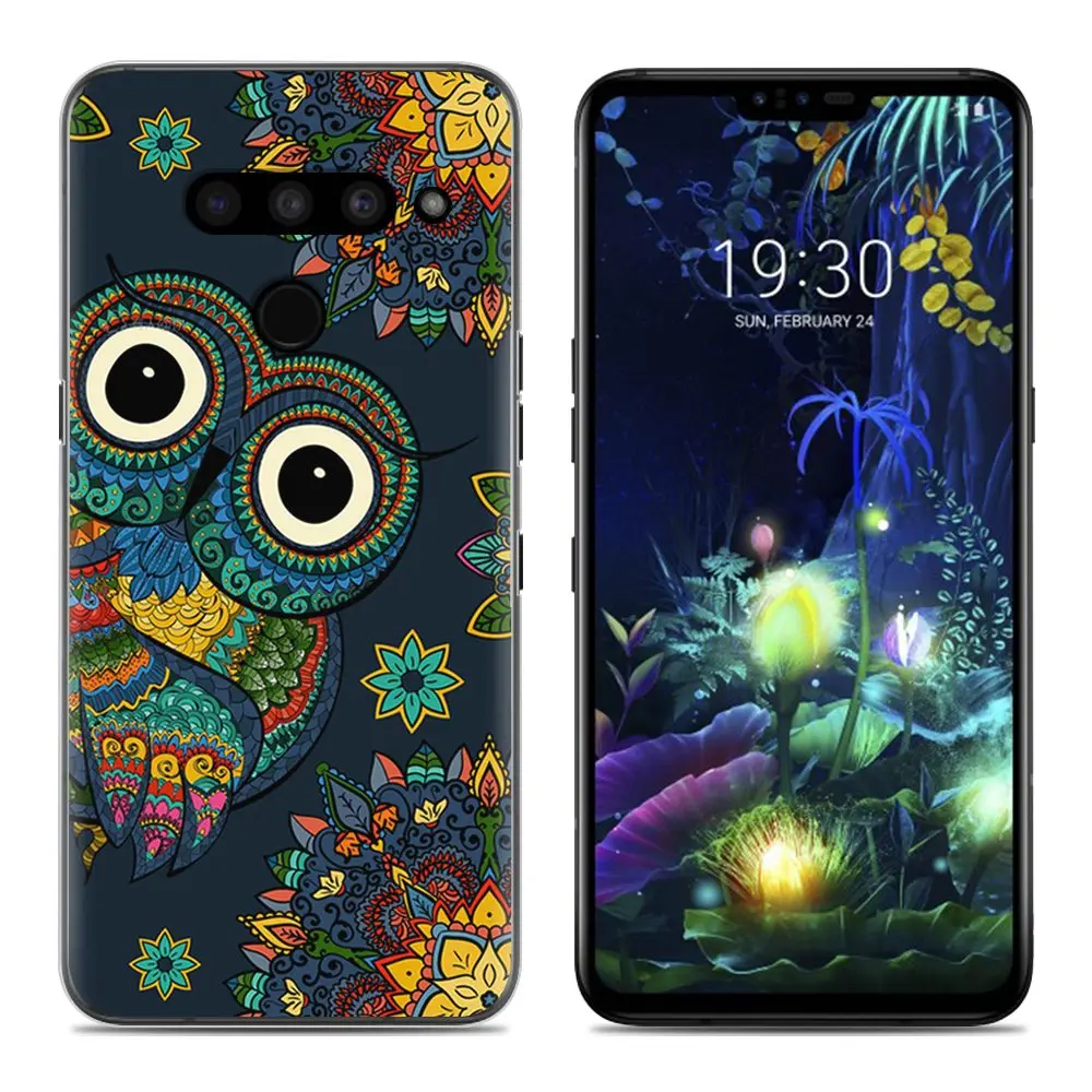 Чехол для телефона LG V50 ThinQ милый мультяшный высококачественный силиконовый