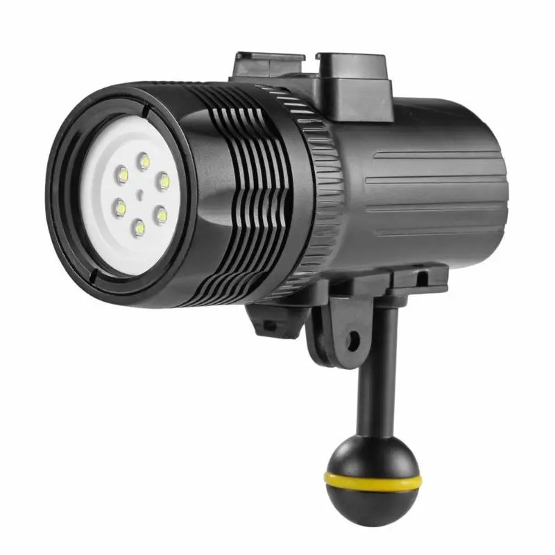 

1500LM Underwater Diving Flashlight Torch Fill Light for GoPro Hero 7 6 5 4