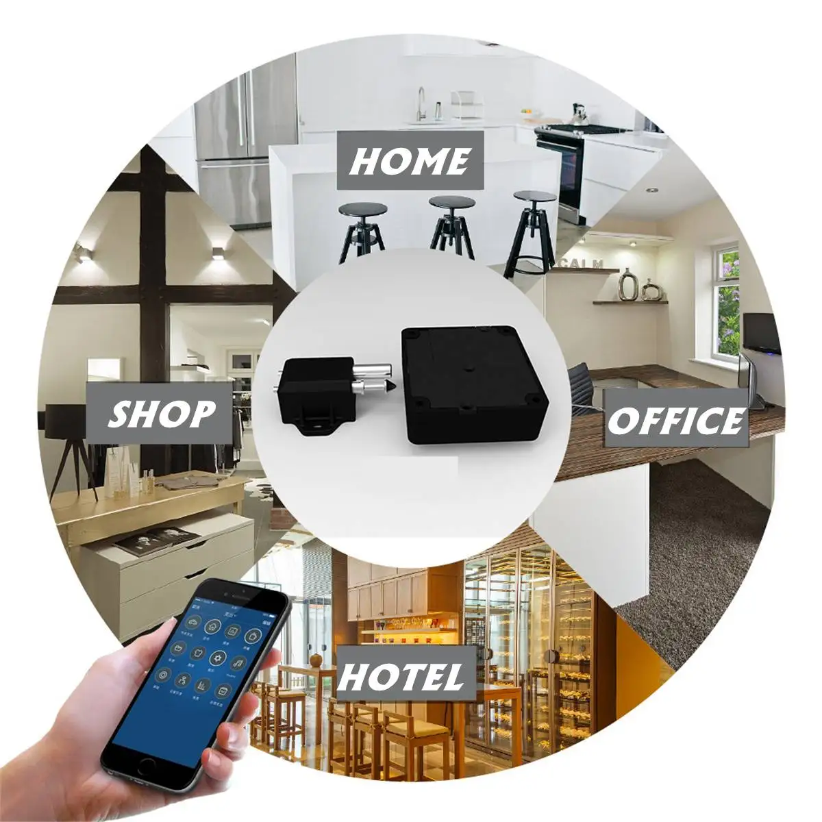 Смарт ключа RFID мобильный телефон приложение электронный пароль bluetooth шкаф