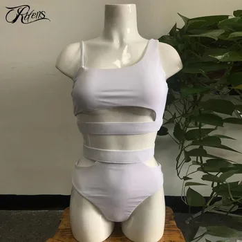 

Urifens Swim Suit Summer Swimwear Women 2019 Sexy Swimsuit Bikinis High Waist Push Up Beach Swimwear maillot de bain femme LJN30