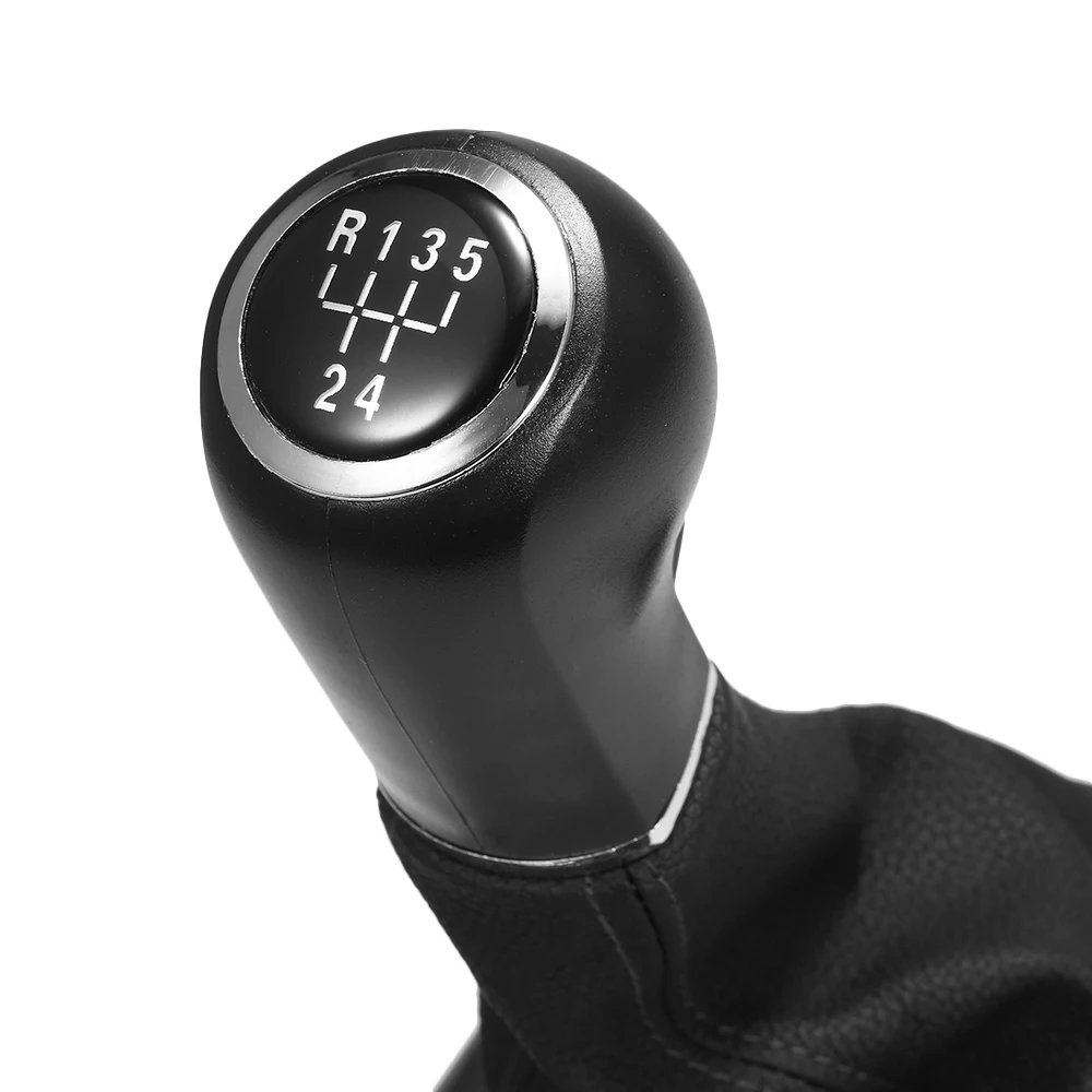 

5 Speed Gear Shift Stick Knob Cover Leather Boot Dust-proof Cover for Opel Astra Corsa GTC 2005-2010 Car Accessories