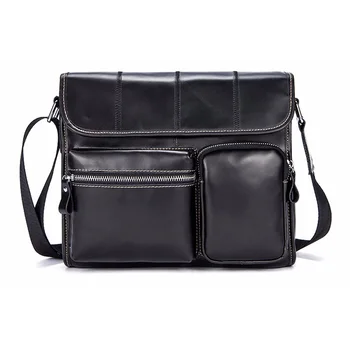 

TFTP-Mva Leather Shoulder Bag Vintage Messenger Bag Cross Section Flap Messenger Bag Large-Capacity Shoulder Bag