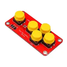 1PCS AD Analog Keyboard Module Electronic Building Blocks 5 Keys For Arduino DIY