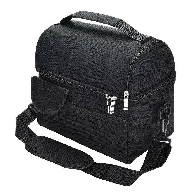 

Insulated Lunch Box Tote Bag Travel Men Women Adult Hot Cold Food Thermal Cooler 8L