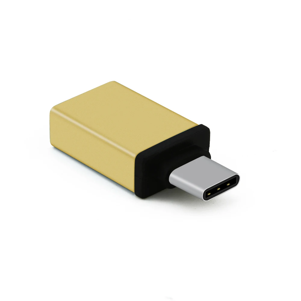 CHYI металлический type-C Мужской к USB 3,0 Женский конвертер USB C к USB 3,0 порт usb-концентратор, адаптер для Macbook Аксессуары