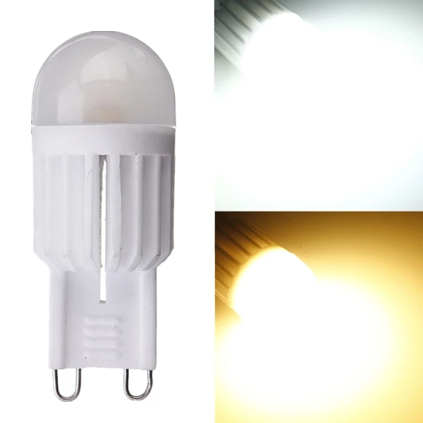 

G9 LED Lamp 220V 7W Mini LED G9 Bulb LED Light Ceramic High Power C rystal Chandelier Lampada Dimmable 360 Degree Lighting