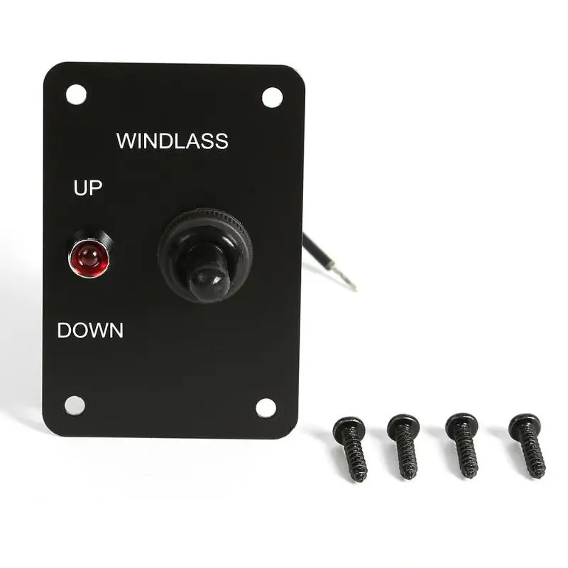 VODOOL 12V 15A якорная лебедка Лебедка вверх/вниз тумблер Управление Панель с