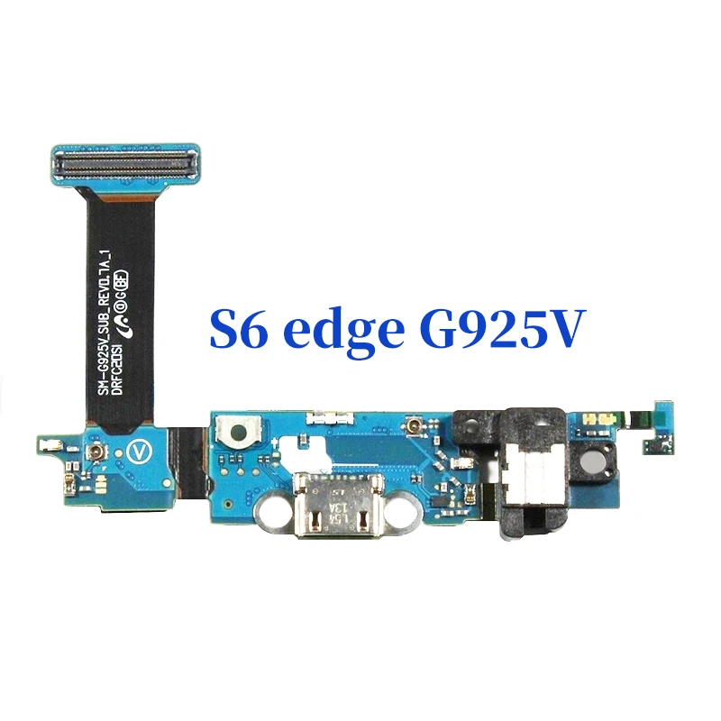 Для Samsung Galaxy S6 Edge G925F G920F док-станция разъем Micro USB зарядное устройство зарядный порт гибкий кабель G925A G925V G925T G920A G920T