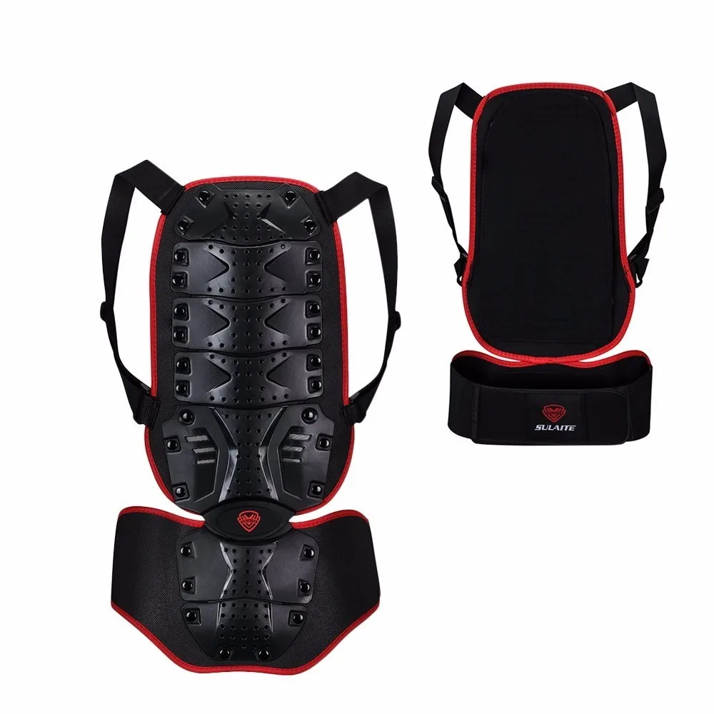

2019 New Black Removable Ski Sports Back V Protection Ski Body Armor Backpiece Back Protective Protector Body Spine