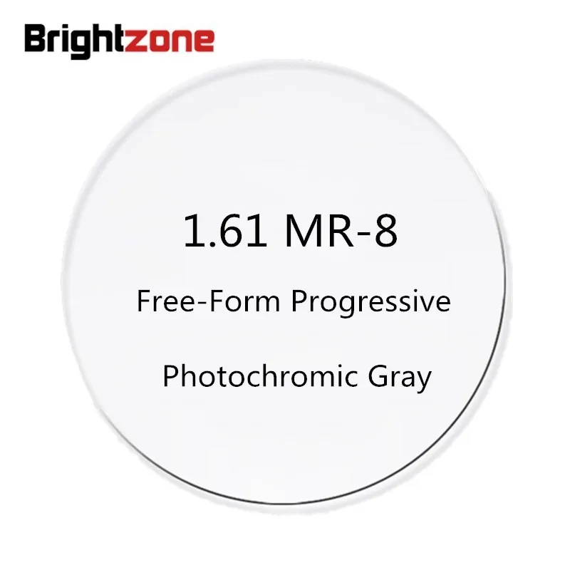 1 61 MR 8 Бесплатная прогрессивной формы фотохромные/серого цвета нет он лайн AR