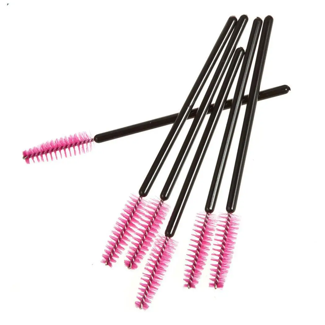 

Women Fashion Soft Disposable Eyelash Brush 2.5cm/1inch Makeup Yellow, Blue, Rose Red, Black Brush Plastic