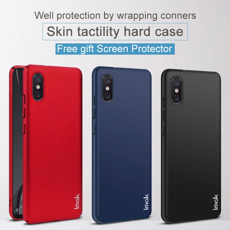Чехол IMAK Jazz для телефона Xiaomi MI 8 Explorer edition жесткий матовый чехол из поликарбоната