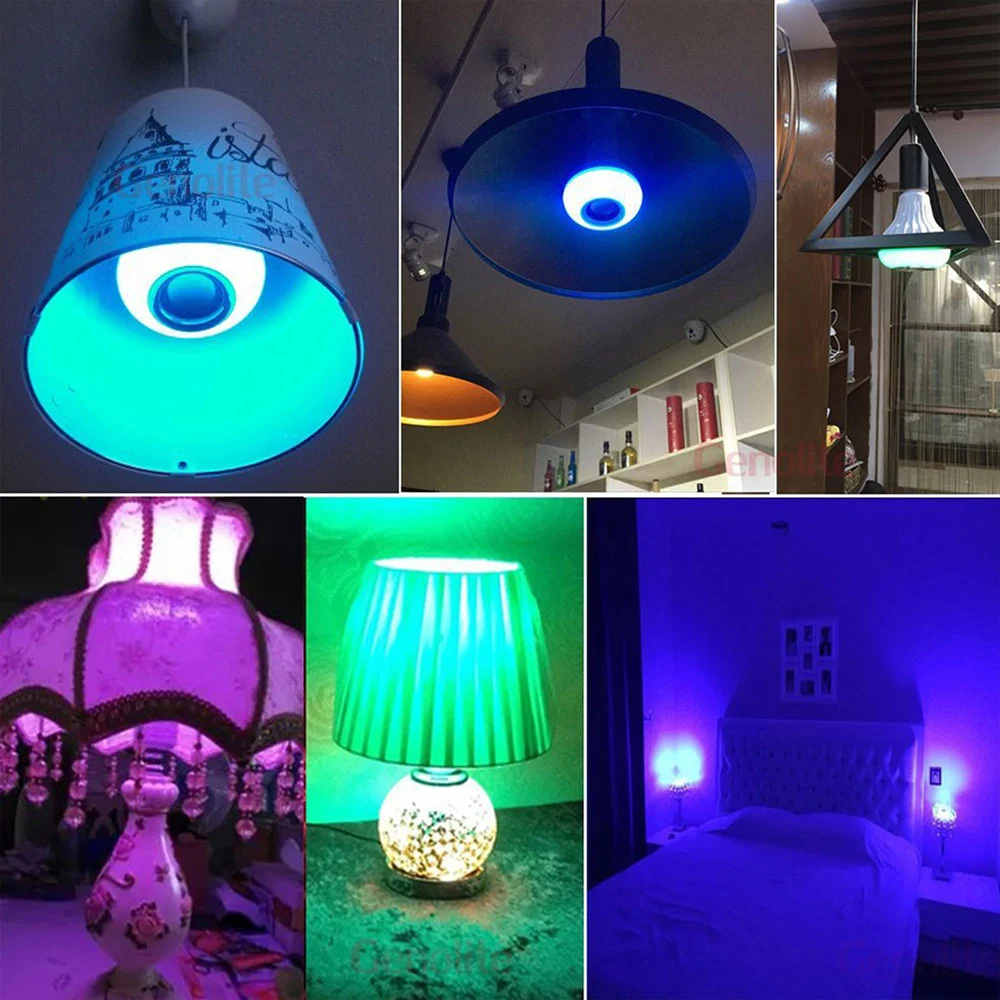 СВЕТОДИОДНЫЙ Подарок для музыкальной лампы Bluetooth 4 0 RGB громкий динамик KTV