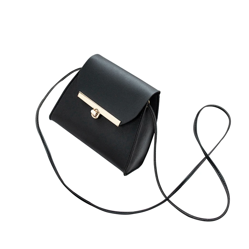 Simple Flap Shoulder Pu Leather Bags Women Girls Pure Color Mini Messenger Chest Bag Crossbody Handbags Simple Flap Shoulder Pu Leather Bags Women Girls Pure Color Mini Messenger Chest Bag Crossbody Handbags