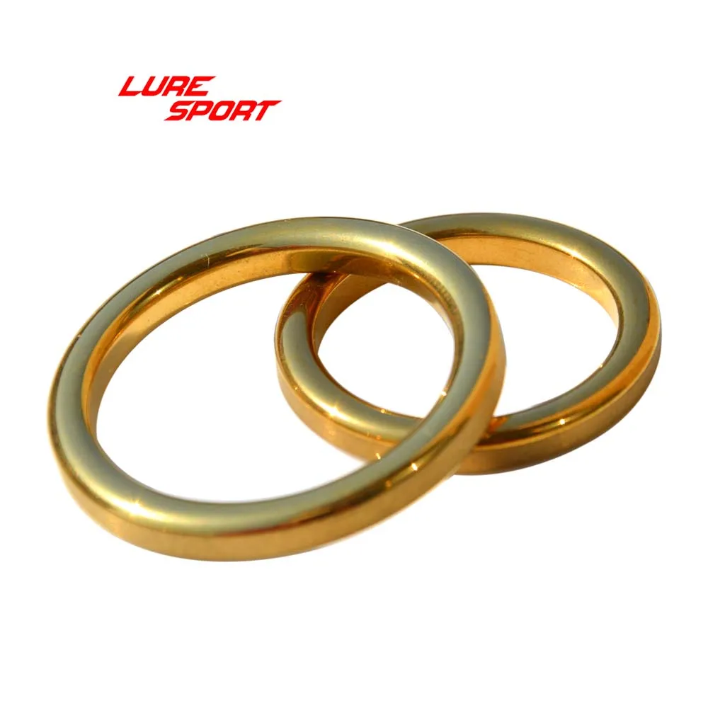 LureSport 30 шт. Alconite Золотое керамическое направляющее кольцо для удочки часть