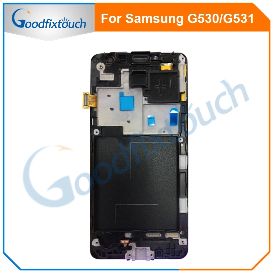 Skup Do Samsung galaxy grand prime G531 G531F SM G531F G531H wyświetlacz LCD montaż digitizera ekranu dotykowego z ramą G530 G530H G530F