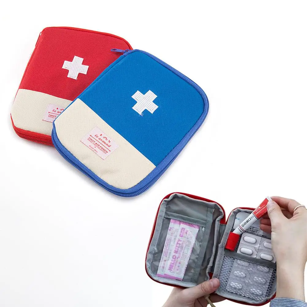 

Portable First Aid Medical Kit Useful Mini Medicine Storage Bag Camping Emergency Survival Bag Pills Case for Travel