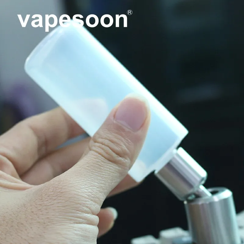 VapeSoon 60 мл PE заправочная бутылка емкости для батарейного блока электронной сигареты с капельным сквонером подходит для Vape боттомфидер-мод