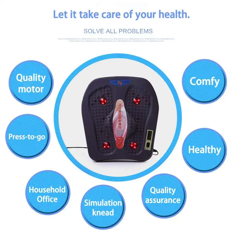 Vibrating Anion Heating Electric Foot Massager Far Infrared Heat