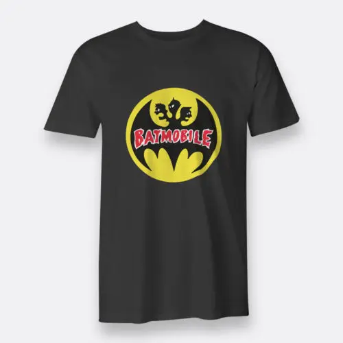 

Batmobile Yellow Psychobilly Band Size S-3XL Tees Black Men's Cotton T-shirt