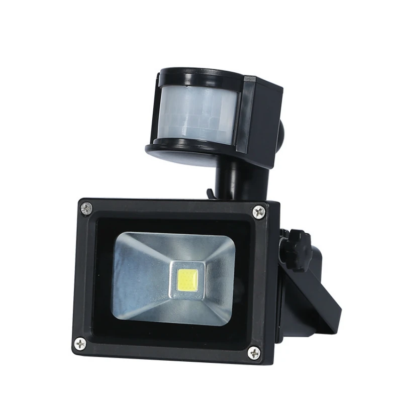 

DE.SOUL Motion Sensor LED Flood Light 10W 30W Waterproof IP65 Reflector Floodlight Lamp Exterior Spots Outdoor Light