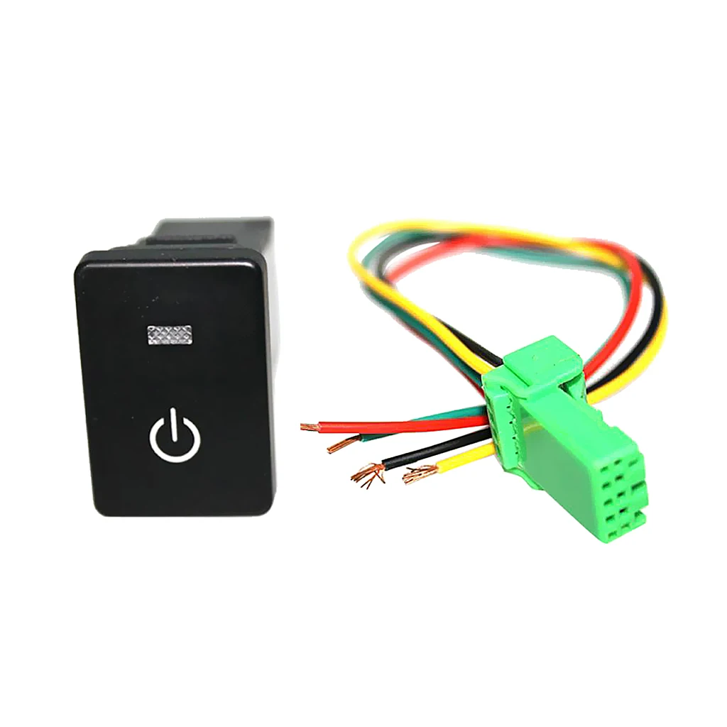 DC12V//200mA Car Push Button Latching Turn ON//OFF Switch LED Light RV 2017