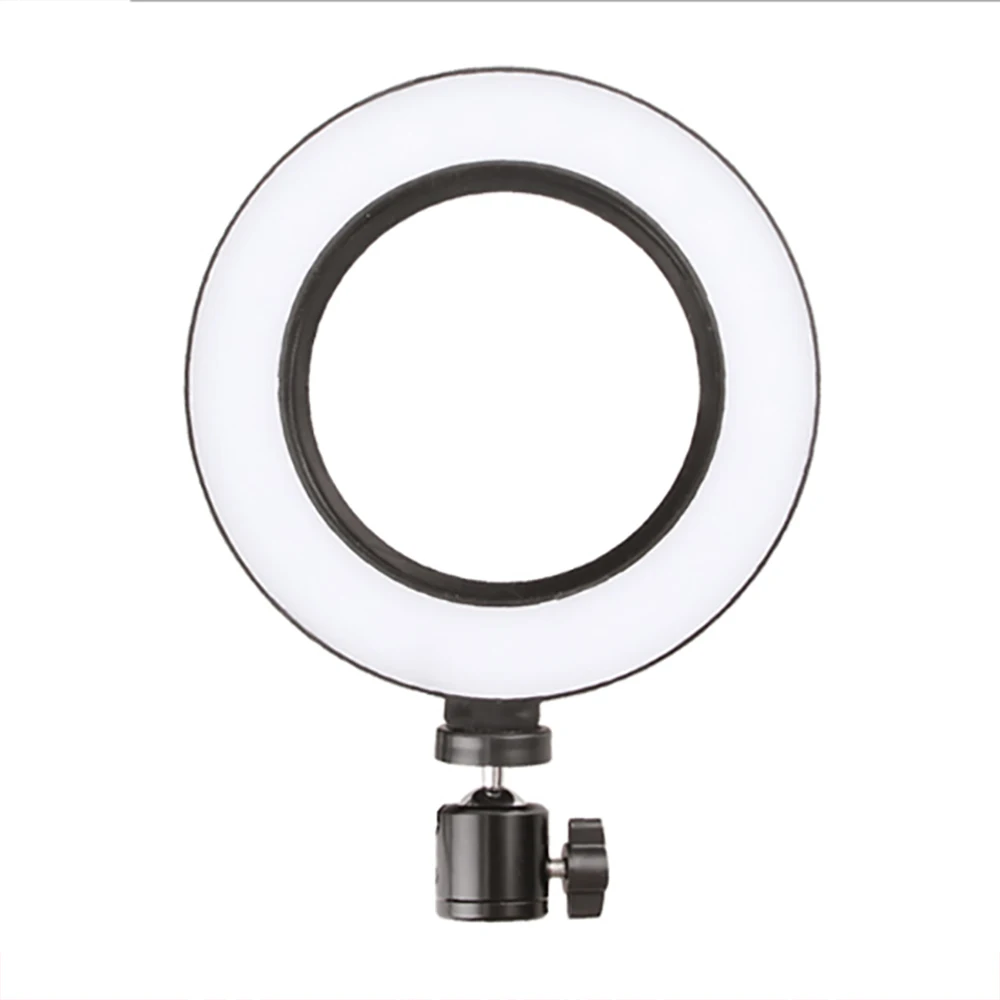 

USB LED Ring Light Dimmable Adjustable 3 Lights Color 3000K-5000K Phone Stand Streaming Makeup Video Shooting Photography Phone