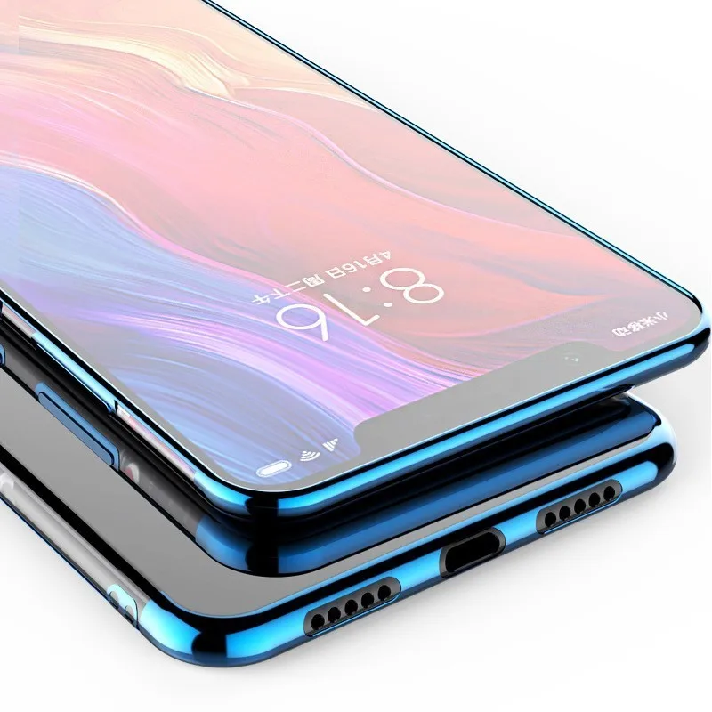 Роскошный брендовый чехол для Xiaomi Mi 9 Se 8 Прозрачный бампер из ТПУ силиконовый с