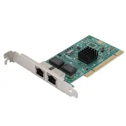 Pci 1000M сетевая карта для Intel 8492Mt 82546 двухпортовый гигабитный серверный адаптер