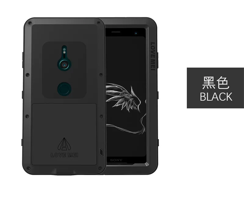 

For Sony XZ3 Armor Metal Shockproof Case for SONY Xperia XZ3 Aluminum Life Waterproof Cover For Sony XZ3 Xperia XZ 3 Phone Cases