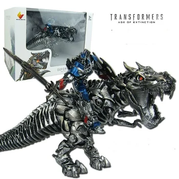 

Tototoy Mx-210 Transformation Tyrannosaurus Dinosaur Statues Anime Movie Series Figure Figma Deformable Robot Alloy Toy For Boy