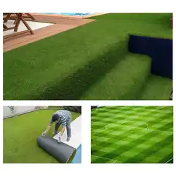 Искусственная трава зеленая самоклеящаяся дерн лента синтетическая трава соединение газон лента клей сшивание ковров Сад Двор Декор
