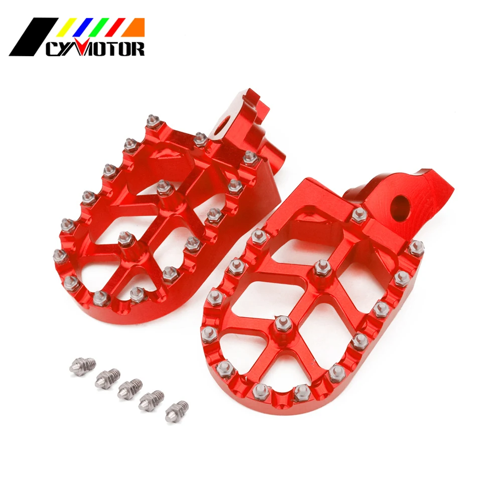 ЧПУ подножки мотоцикла Мото подножек для SUZUKI RMZ450 2005 2006 2007 RMZ250 2008 2009 РМЗ 250 450
