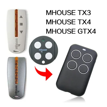 

MHOUSE GTX4 TX3 TX4 remote control rf universal gate garage MHOUSE remotes duplicator 433.92MHz